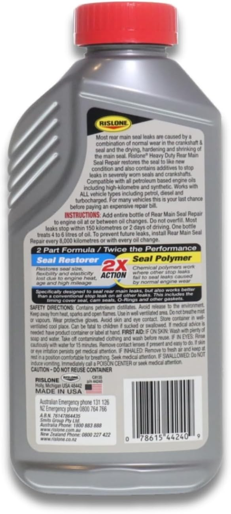 Rislone Concentrated Rear Main Seal Repair, 500 Ml image number 2