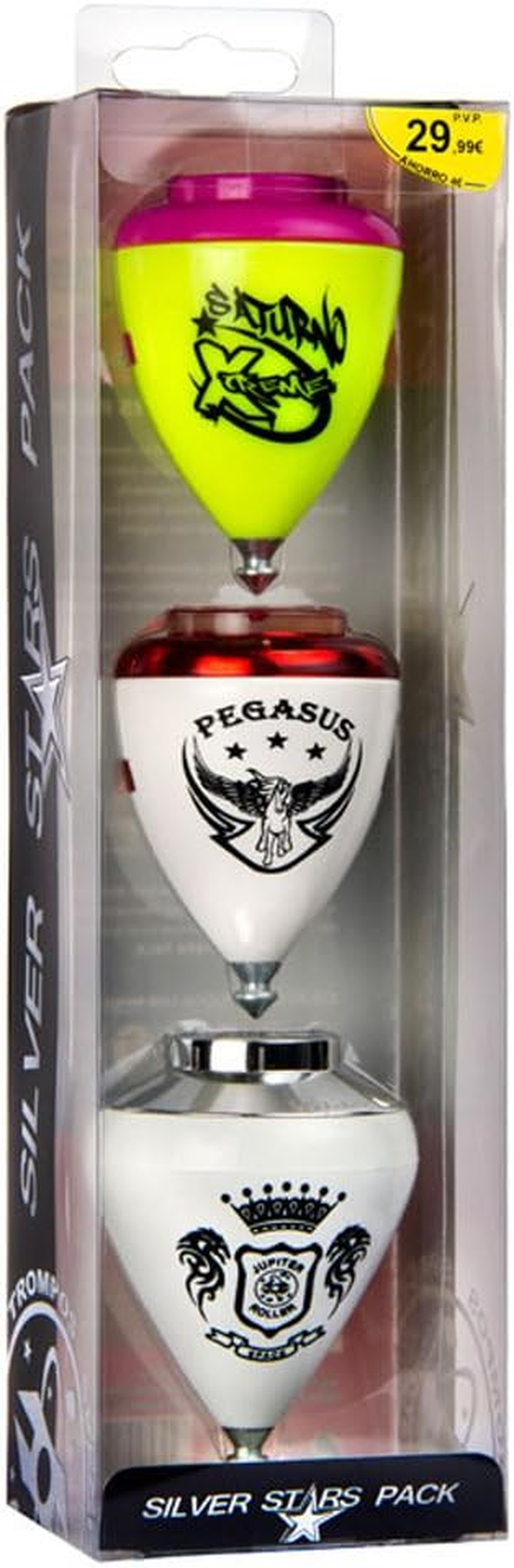 Silver Star Spin Pack - (Colors Vary)