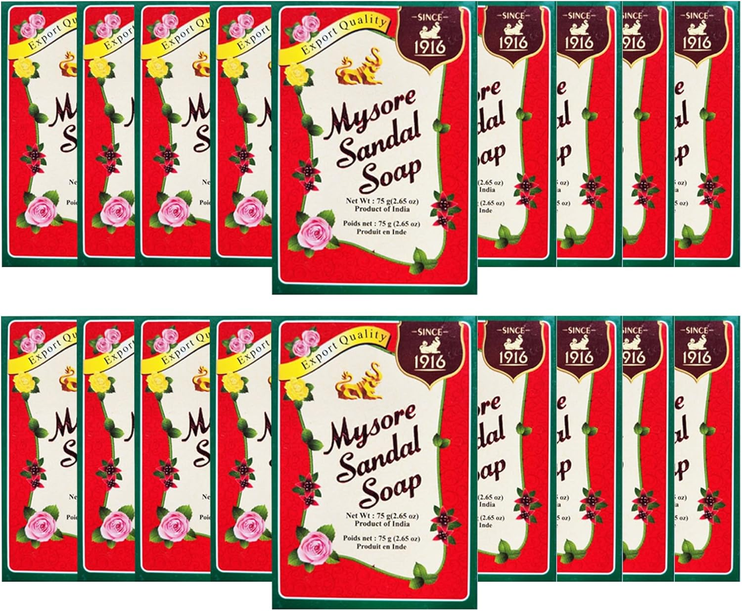 Mysore Sandalwood Soap 2.62Oz (Case of 18) image number 4