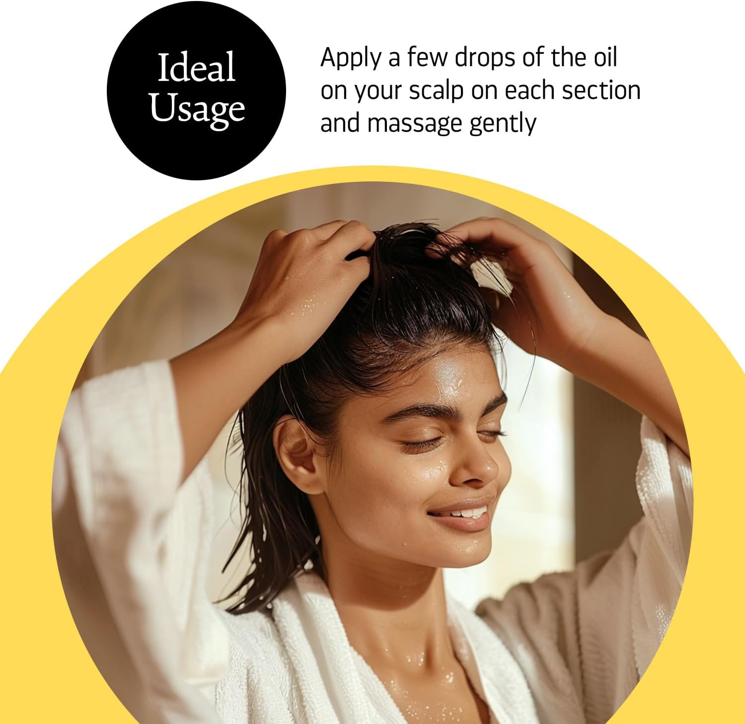 INDULGEO ESSENTIALS Onion and Pepper Oil, 100Ml for Hair Growth & Hair Fall Control, No Mineral Oil, Silicones & Synthetic Fragrance image number 4