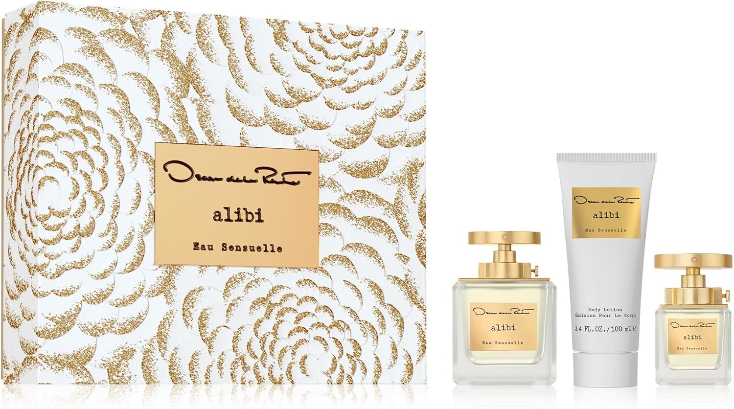 Alibi Eau Sensuelle by Oscar De La Renta for Women - 3 Pc Gift Set 3.3Oz EDP Spray, 1Oz EDP Spray 3.4Oz Body Lotion image number 4