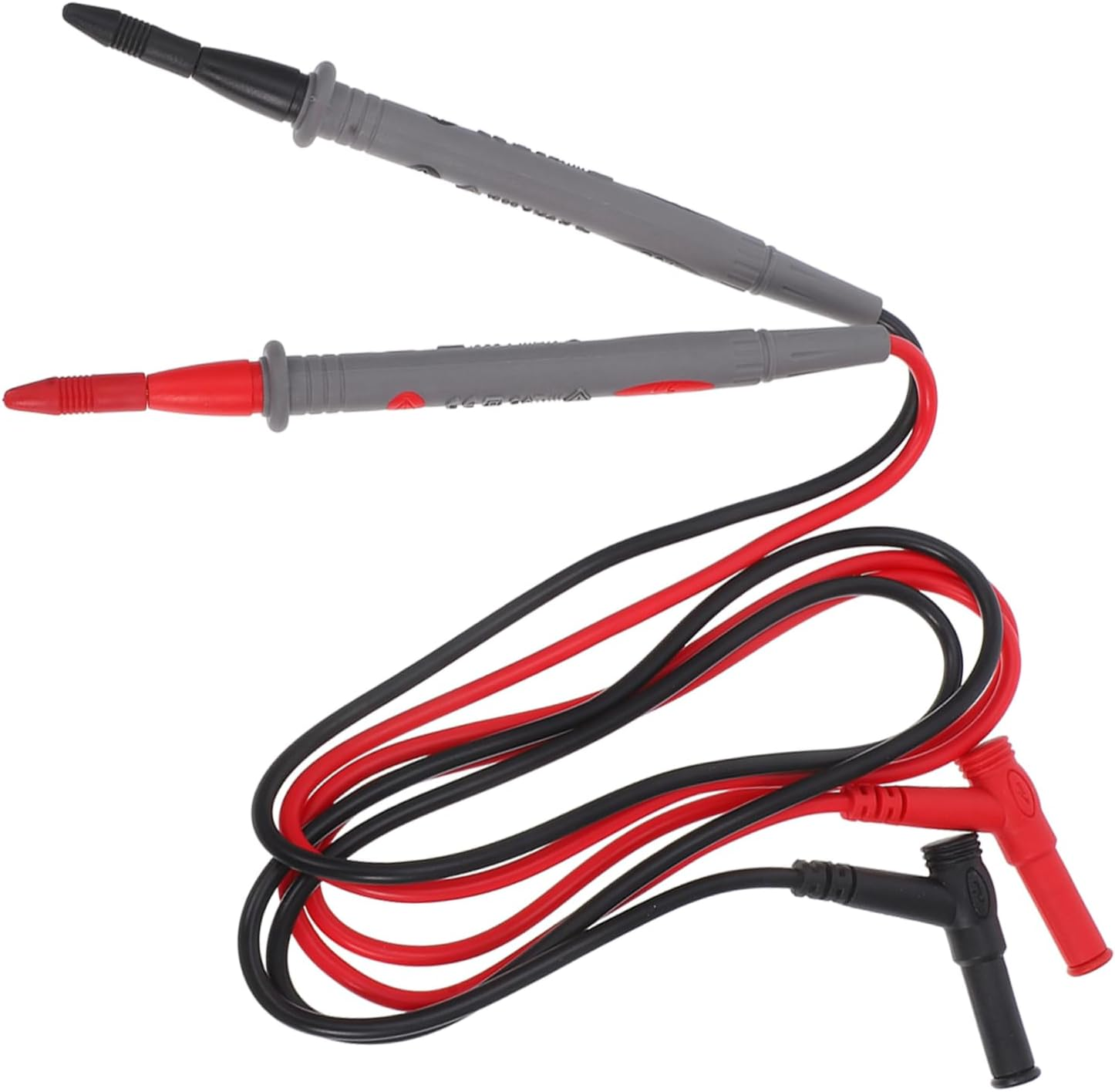 SOLUSTRE 2Pcs Banana Jack Test Probe Kit Multimeter Leads Replacement Probe Tips Automotive Repair Tool Volt Leads
