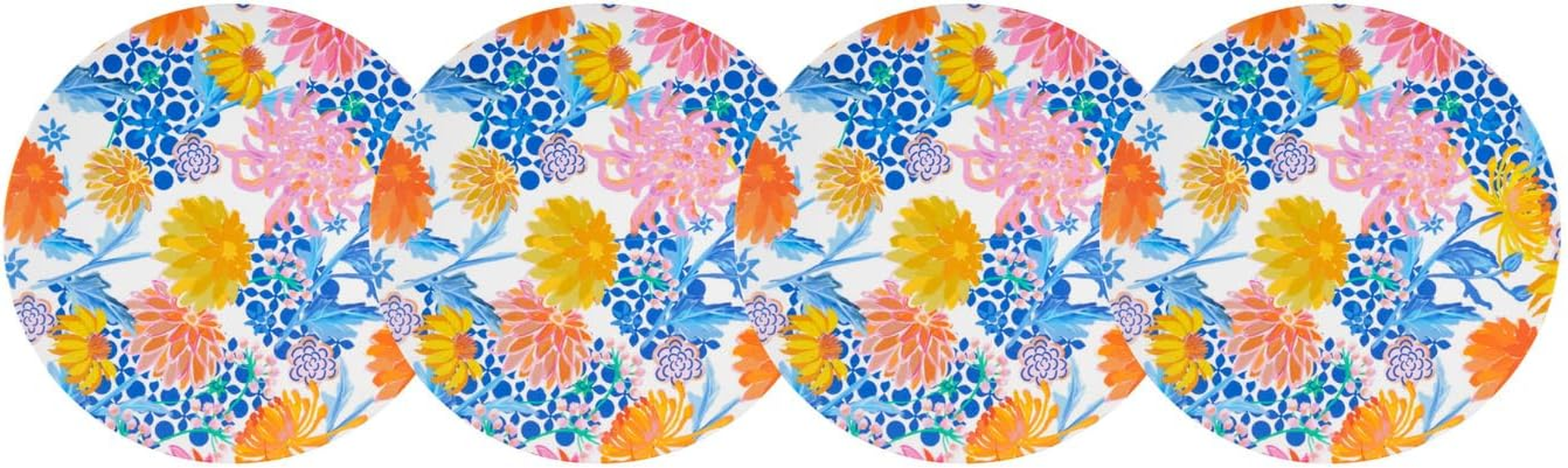 Maxwell & Williams Sunburst Melamine Plate 28Cm Set of 4 image number 1