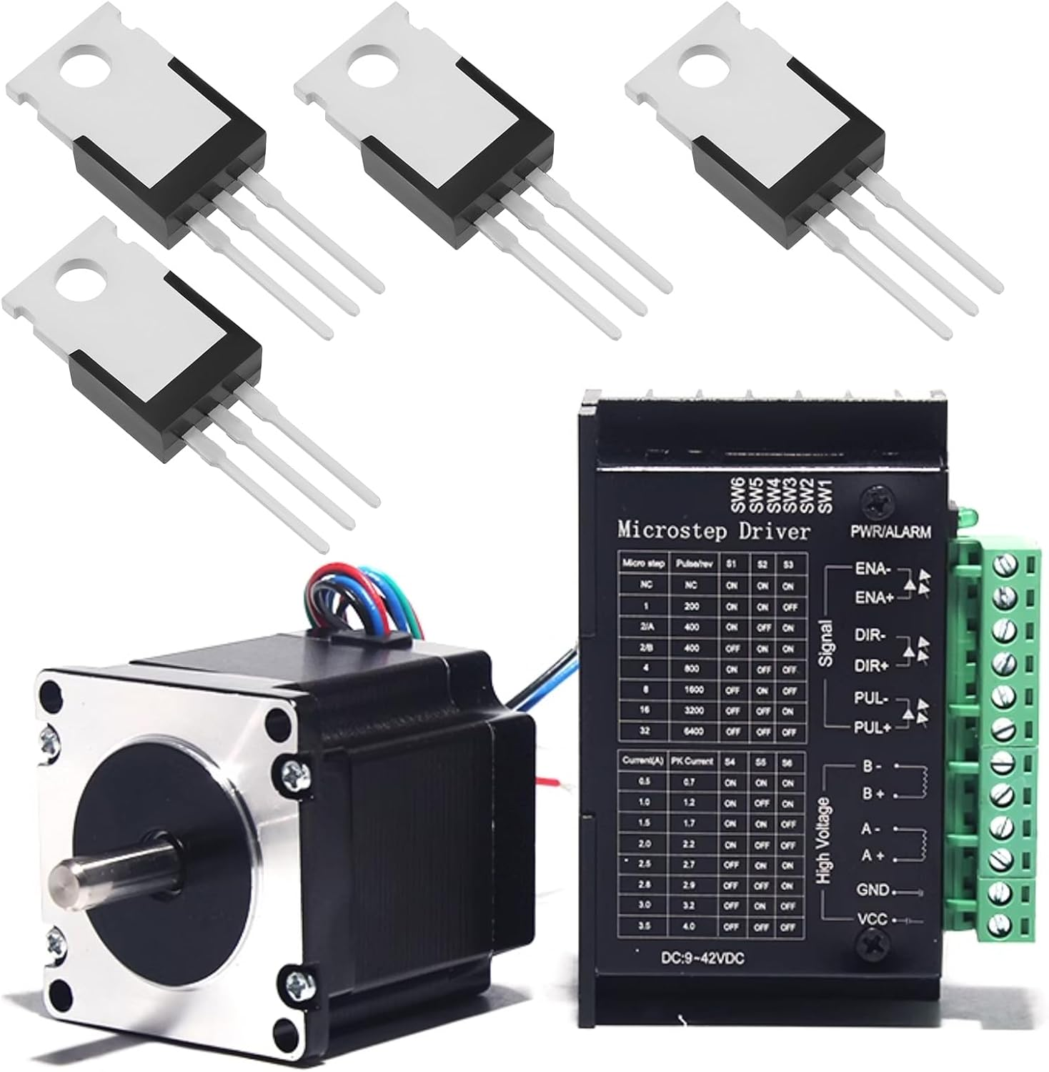 YINETTECH 10PCS IRLZ44N Logic Level MOSFET Transistors 47A 55V N-Channel MOSFET Transistors 29X10X4.5Mm Used Be Electronic Switches Controllable Rectifiers image number 6