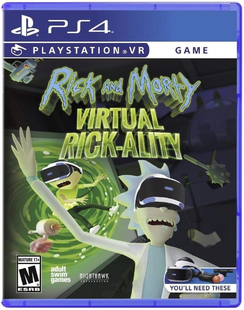 Nighthawk Interactive Rick and Morty Simulator: Virtual Rick-Ality Playstation 4 Game