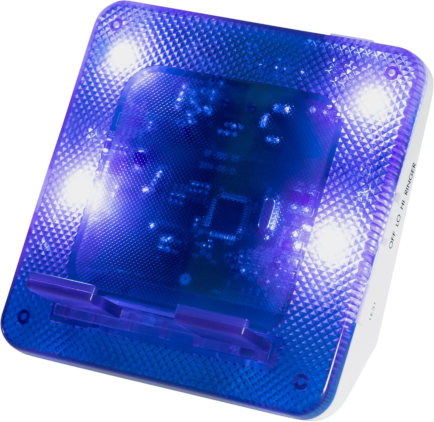 Serene Innovations Cell Phone Amplifier & Flash Ringer &ndash; Cell Phone Call Alert, Home Phone, & SMS Detection with LED Flasher &ndash; Works with Apple & Android Phones &ndash; Adaptive Telephone Ring Amplifier By image number 5