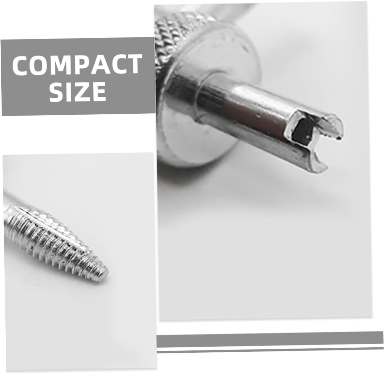 KICHOUSE 2Sets Tire Tool for Automotive Tyre Repair Valve Core Tool Car Bicycle Maintenance Replacement Kit image number 6