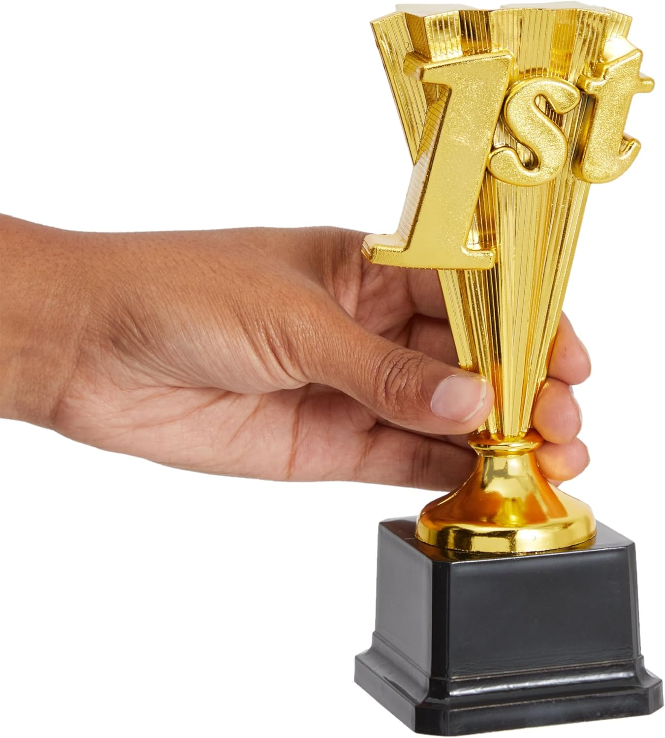 1St Place Trophy Award for Sports Tournaments, Funny Gold Trophies for Adults, Competitions, Achievements (8 In) image number 5