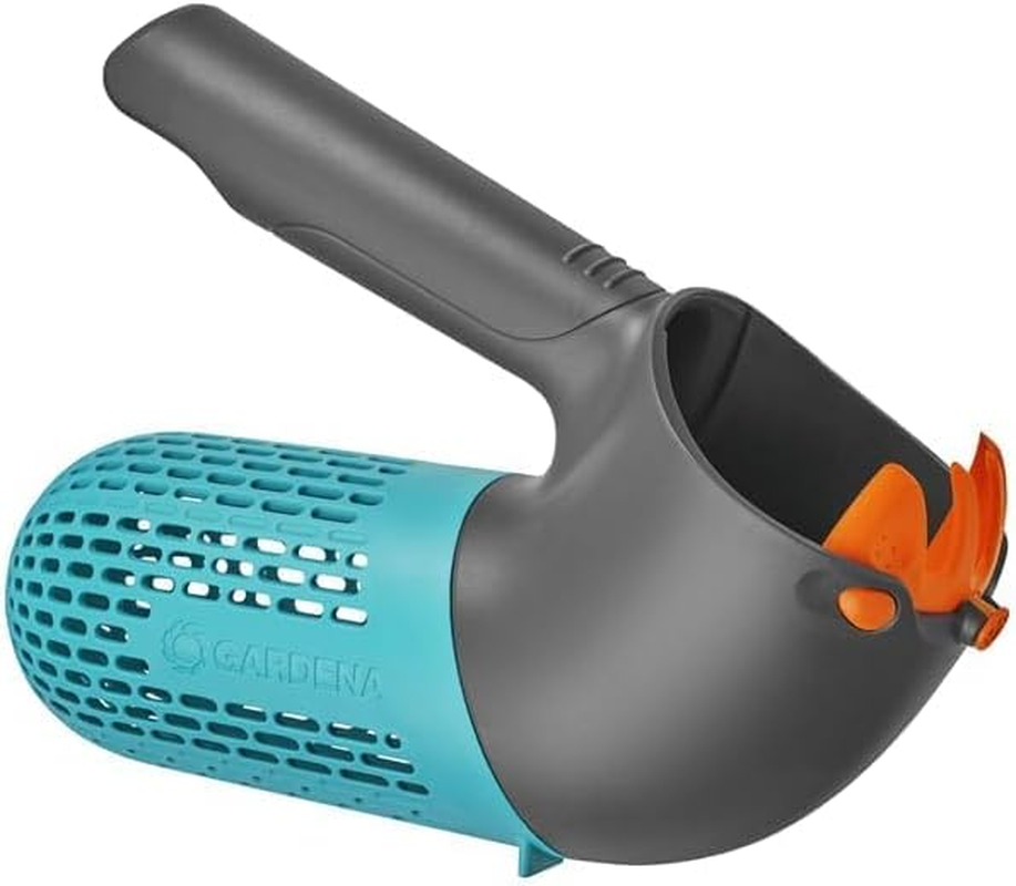 Gardena Combisystem Berry Picker: Harvester with Integrated Basket for Collecting Berries, Rotating Attachment for Berries or Fruit, Integrated Handle, Small Feet for Standing (17400-20) image number 1