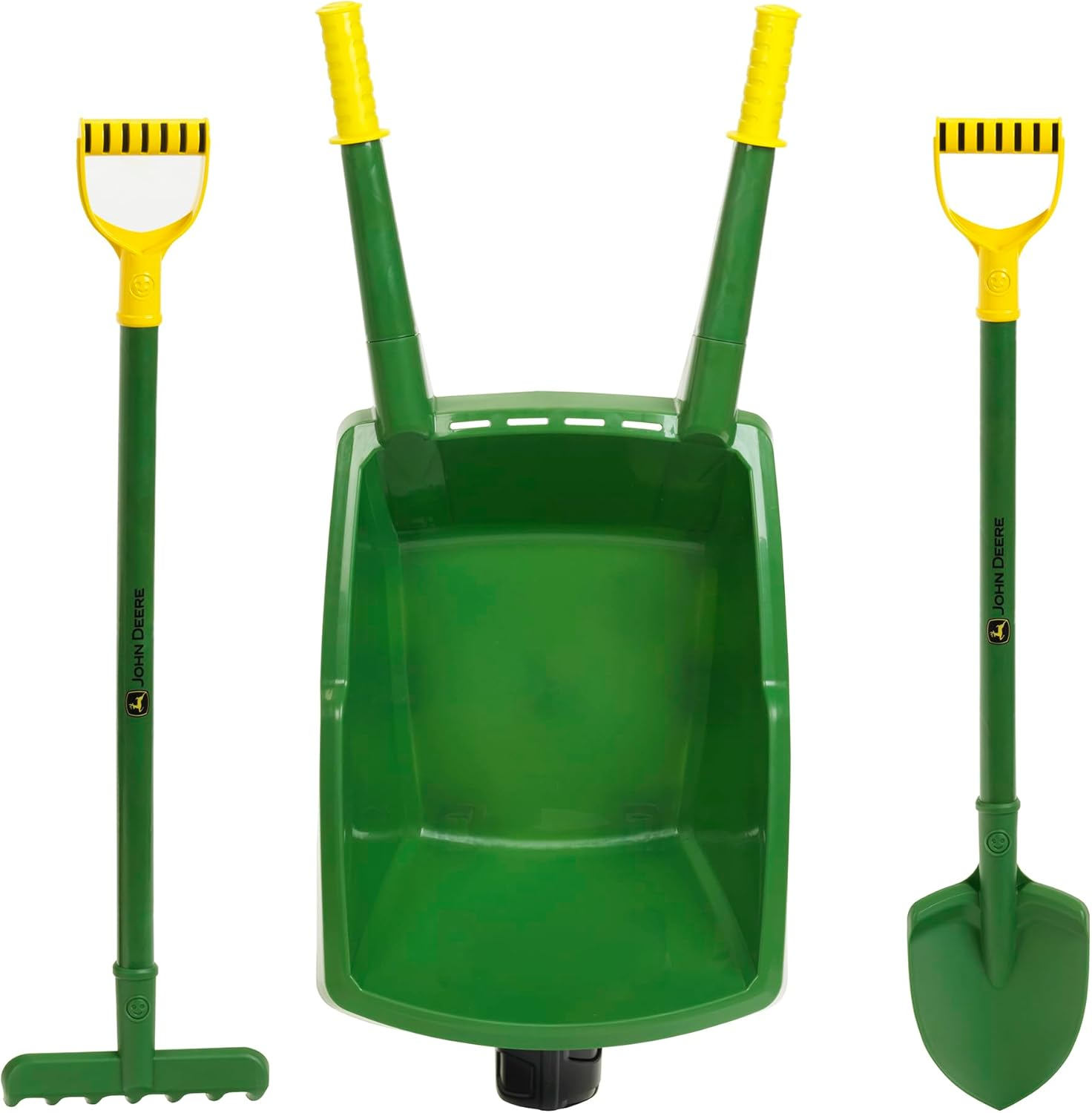 John Deere Kids Wheelbarrow Set, 78 Cm Length image number 3