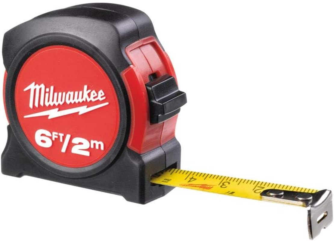 Milwaukee 045242468034 Tape Measure 2 M / 6 Ft image number 1
