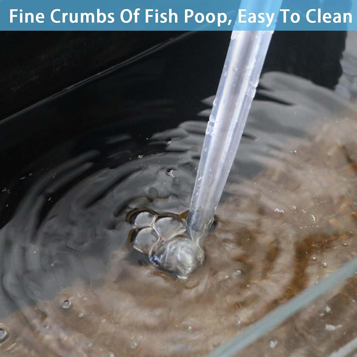 8 Pcs Aquascape Tools,Fish Tank Cleaning Kit,Aquarium Cleaning Tools Include Aquarium Long Tweezers,Fish Tank Siphon,Gloves and Storage Pouch for Aquariums Tank and Terrarium