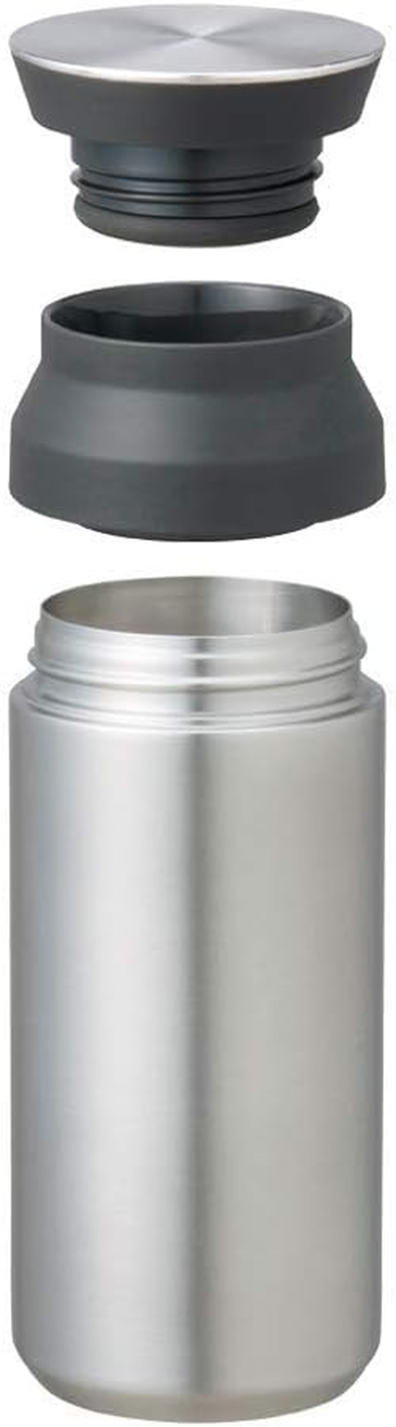 Kinto Travel Tumbler, 500 Ml Capacity, Silver, 1 Count (Pack of 1) image number 3