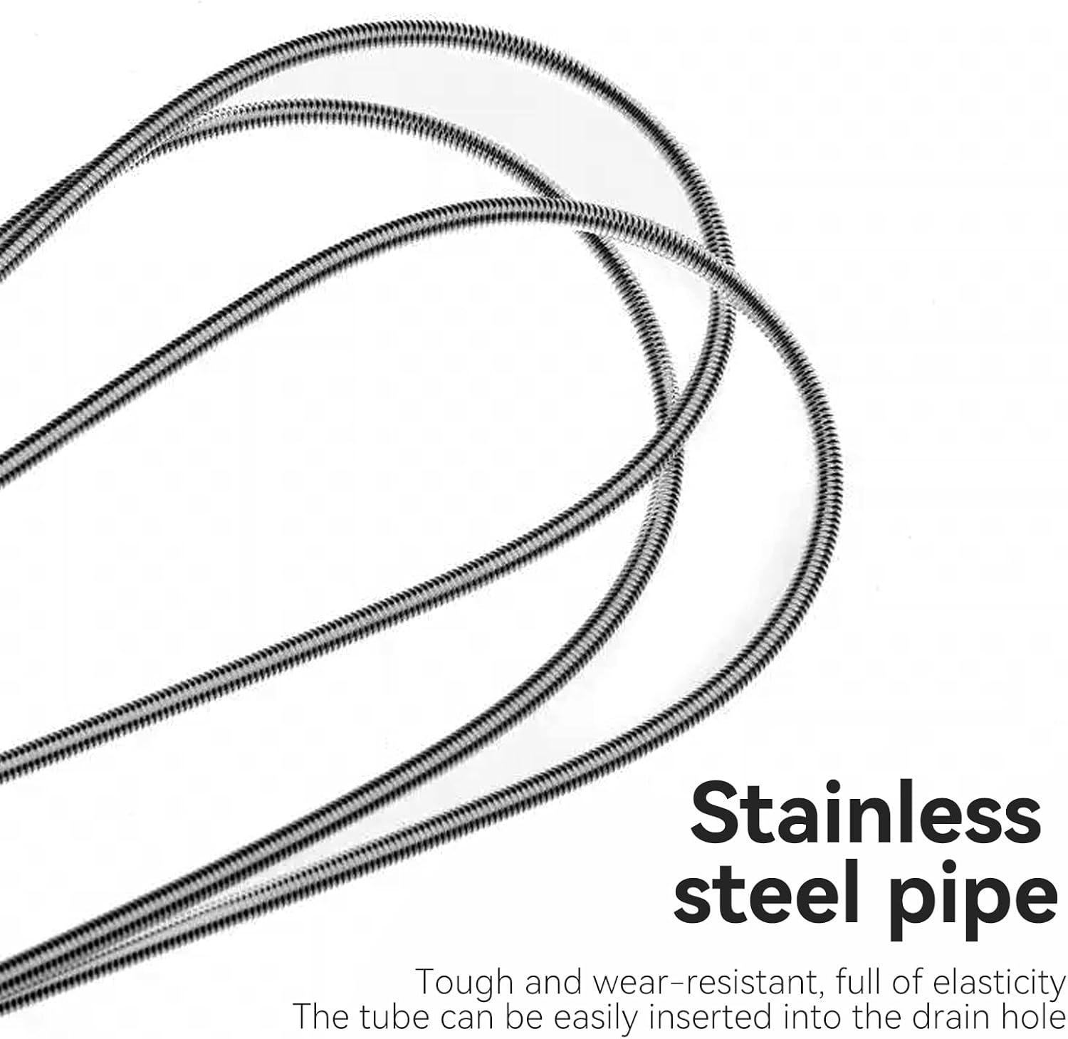 5-Piece Fridge Cleaning Set, Flexible Fridge Drain Cleaning, Fridge Drain Hole Cleaning Set, Syringe with Hose for Fridge, Fridge Cleaner, Fridge Cleaner Drain Cleaner image number 1