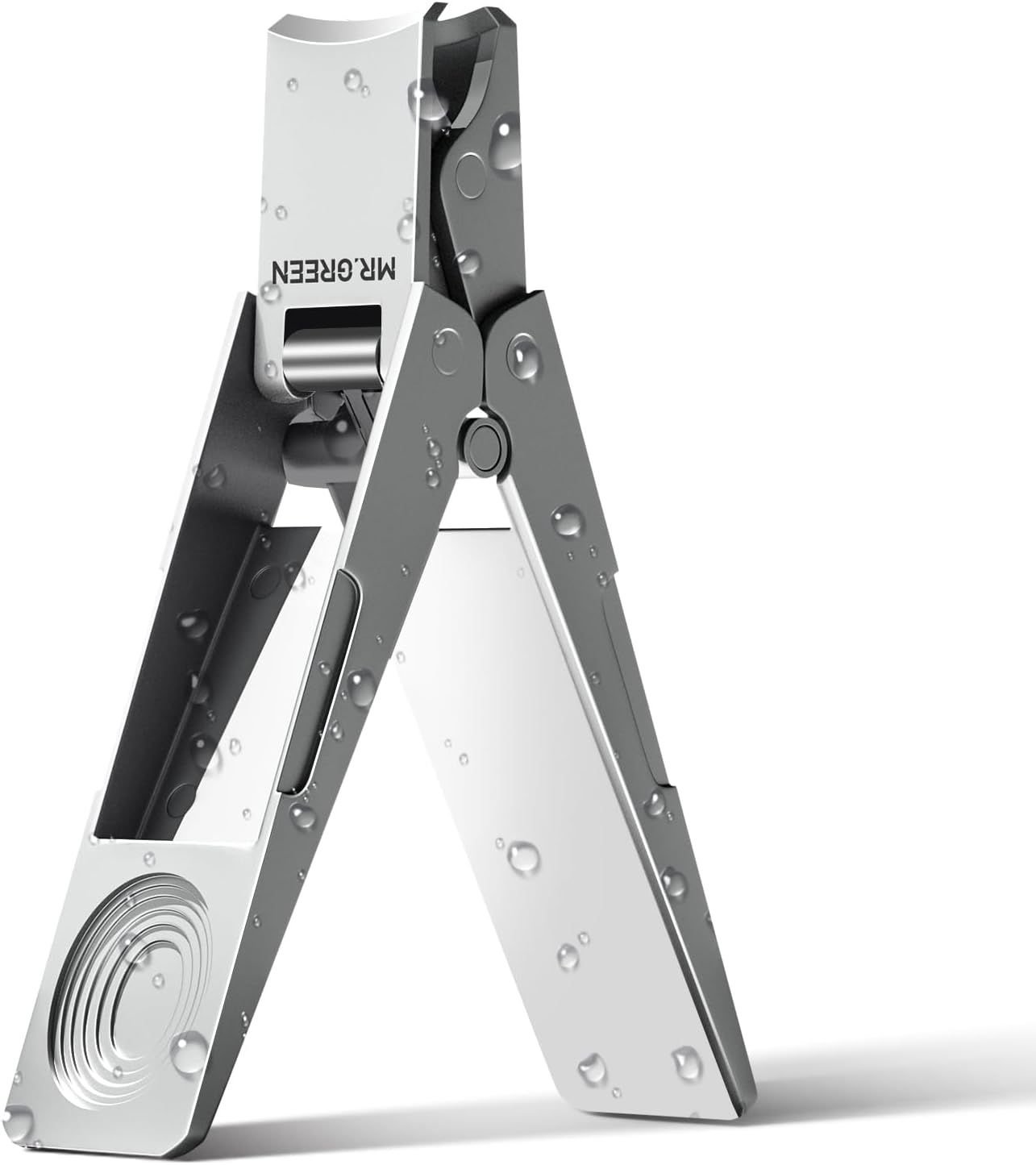 MR.GREEN Innovative Folding Nail Clippers Collapsible Nail Cutters Stainless Steel Nail Scissors Portable Travel Manicure Tools image number 2