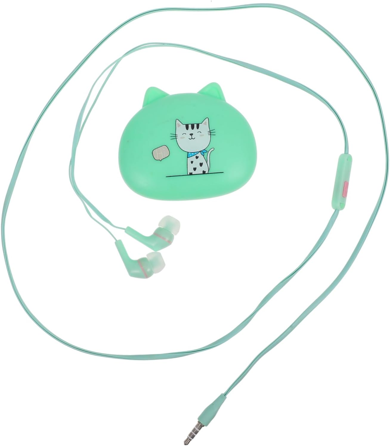 NOLITOY Wired Headphones Ear Earphone Microphone for Mobile Phone and Computer High Sound Quality Portable Earphone Corded Ear Cable for Gaming and Daily Use image number 6