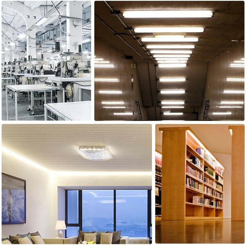 4X LED Camping Light Strip Lights Bar Car 12V Caravan Boat Fishing Interior Lamp image number 5