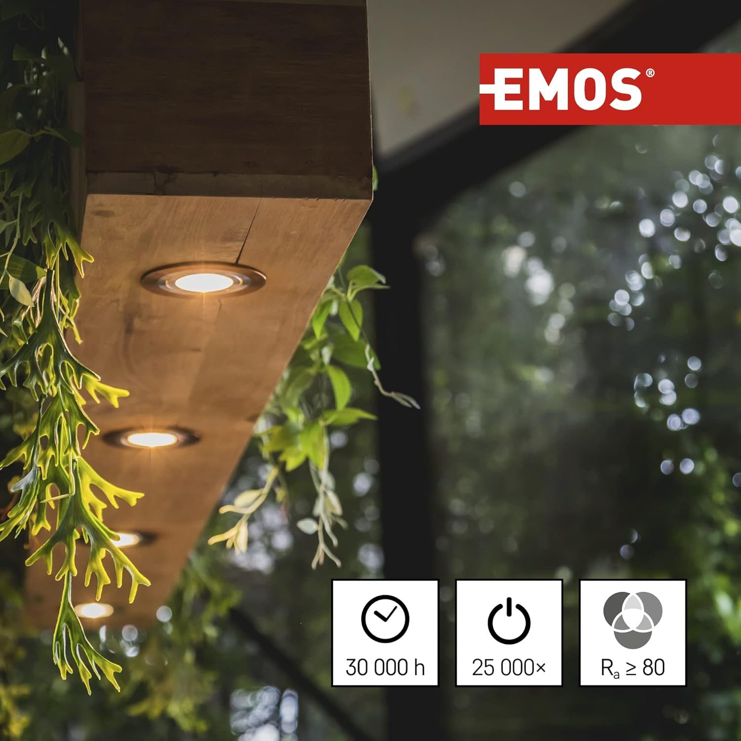 EMOS LED Spotlight 4.5 W, MR16, GU5.3 Socket, Replacement for 28 W Halogen Bulb, Brightness 380 Lm, Warm White 3000 K, 30,000 Hours Life, CRI 80, 100&deg; Beam Angle - Neutral White image number 3