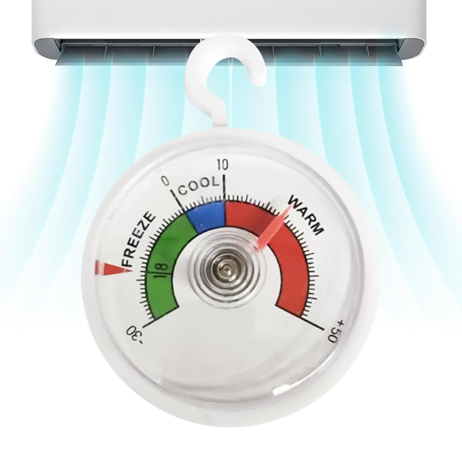 Outdoor Temperature Gauge | Precise Accurate Measurement Tool,Patio Temperature Gauge - for Indoor Areas Home Office Warehouse Greenhouse Room image number 1