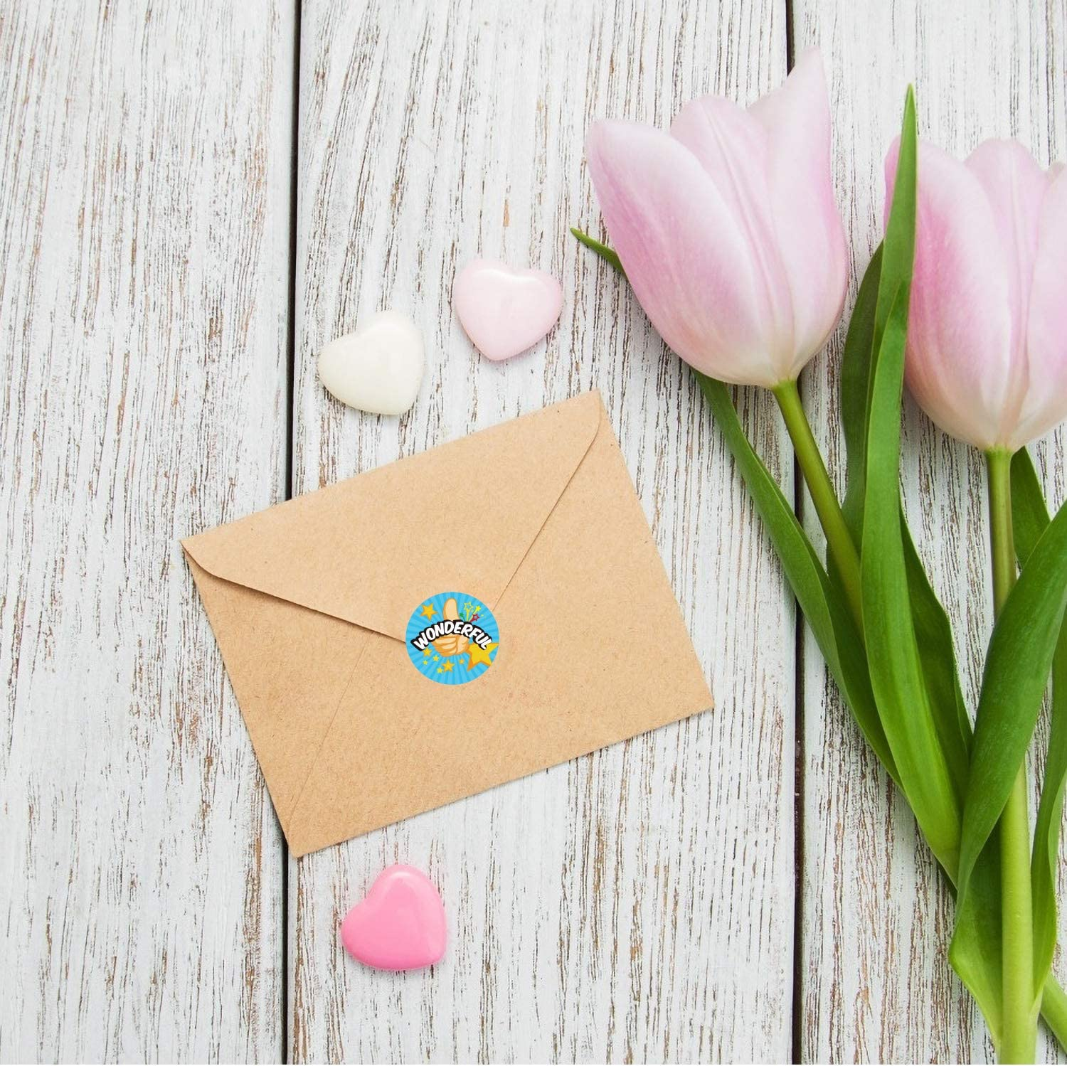 Yoklili Pack of 600 3/4" Teacher Reward Motivational Stickers for Kids, Incentive Sticker for Children Students Classroom, 24 Designs image number 1