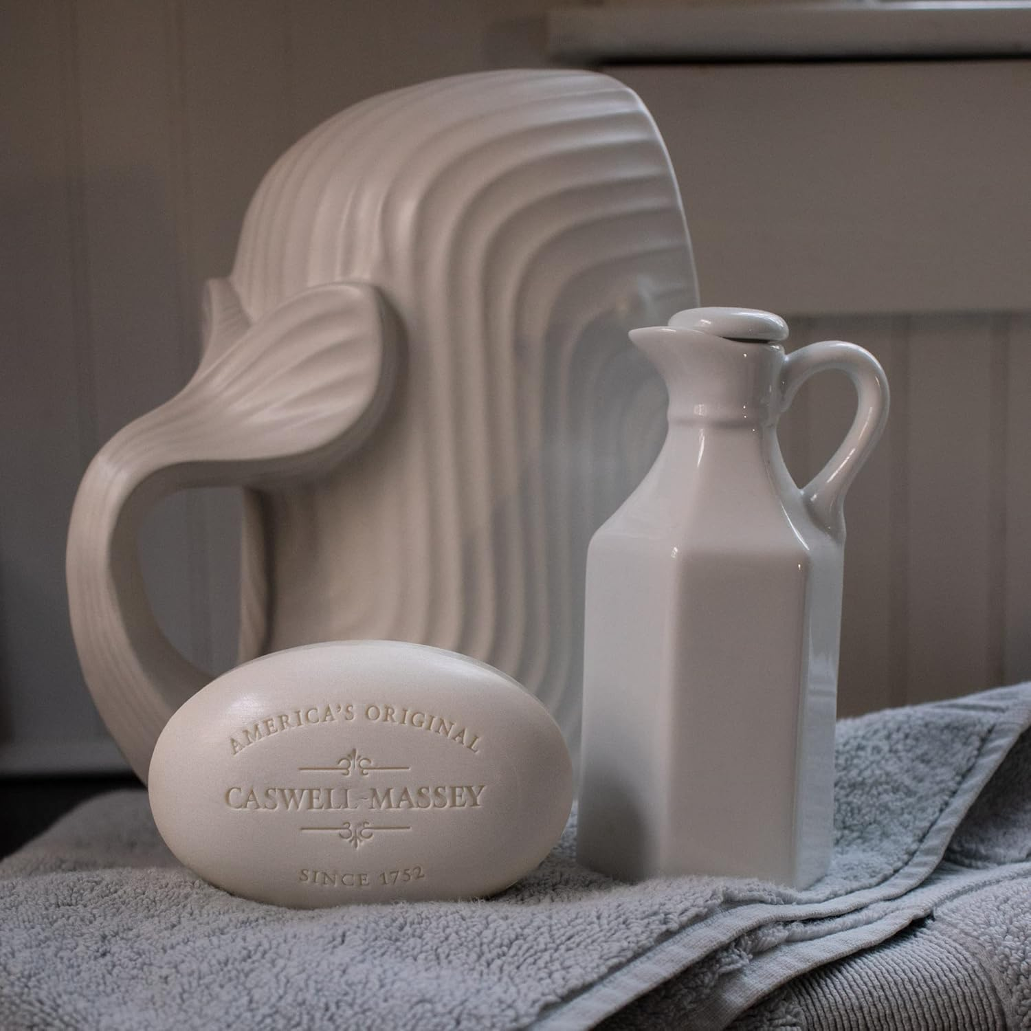 Caswell-Massey Natural Bar Soap Gift Set - Almond Scent - Triple-Milled Moisturizing Body Soap Bars for Men & Women, Plant-Based Formula for Soft Skin, Made in USA, 3 X 5.8 Oz image number 1