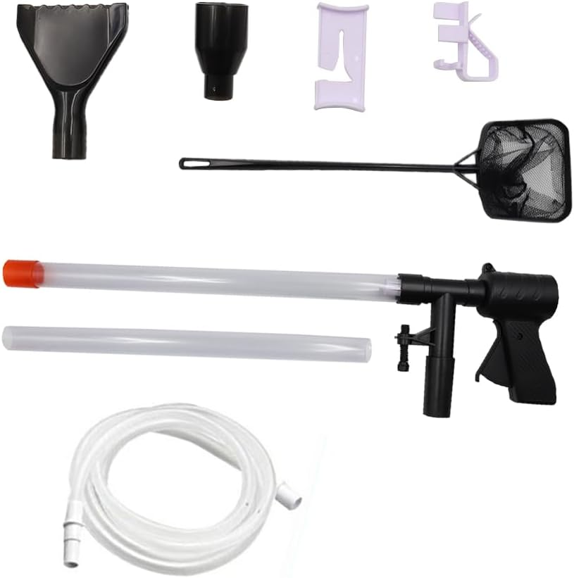 NUZAMAS Fish Tank Aquarium Gravel Cleaner Fish Tank Siphon Vacuum Cleaner Aquarium Water Changer Quick Water Changer Fish Tank Sand Vacuum Cleaner Kit image number 6