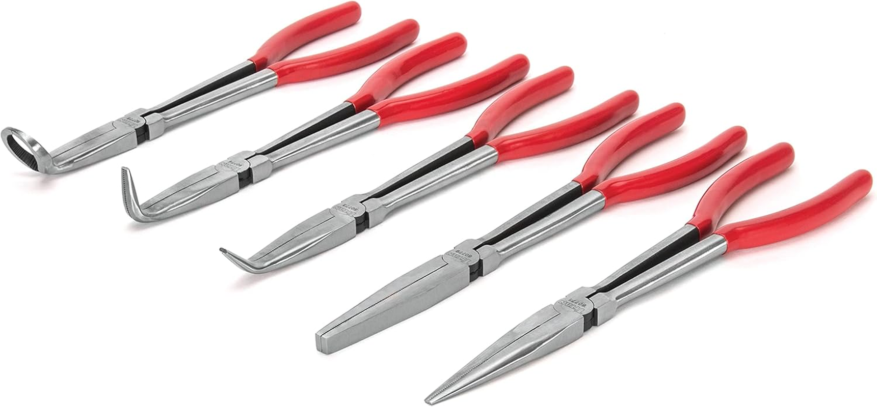 Titan 60769 5-Piece 11-Inch Long Nose Pliers Set image number 1