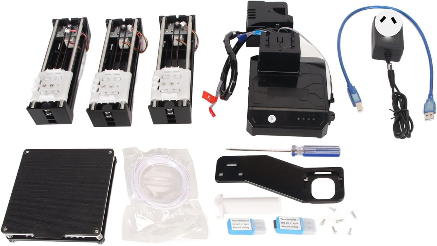 3D Printer, High Printing Accuracy Portable FDM Mini 3D Printer for Kids and Beginners, Quick Assembly Desktop 3D Printer for DIY, Home, School, Printing Size 4 X 4 X 4 Inch (AU Plug) image number 3