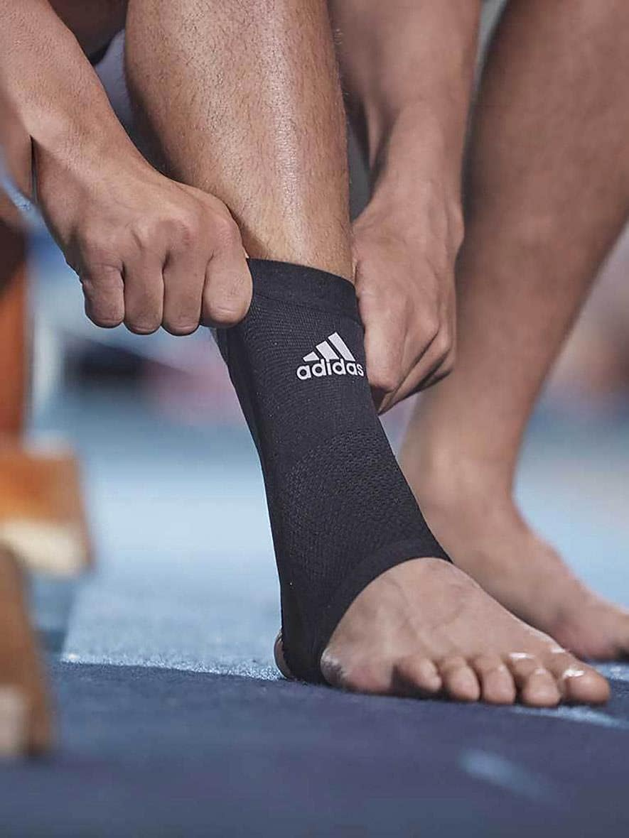 Adidas Performance Climacool Ankle Support Sports Brace, Black, Small image number 5