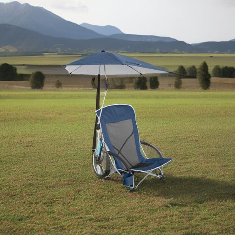 Sport-Brella Beach Chair Blue - Grey image number 3