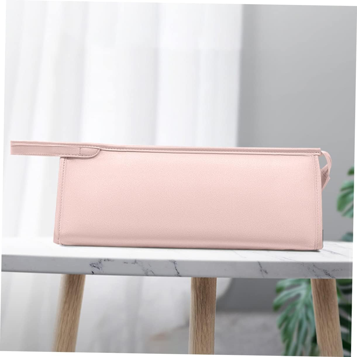 PLAFOPE Travel Toiletry Kit Hair Dryer and Curler Organizer Bag Splashproof Case image number 1