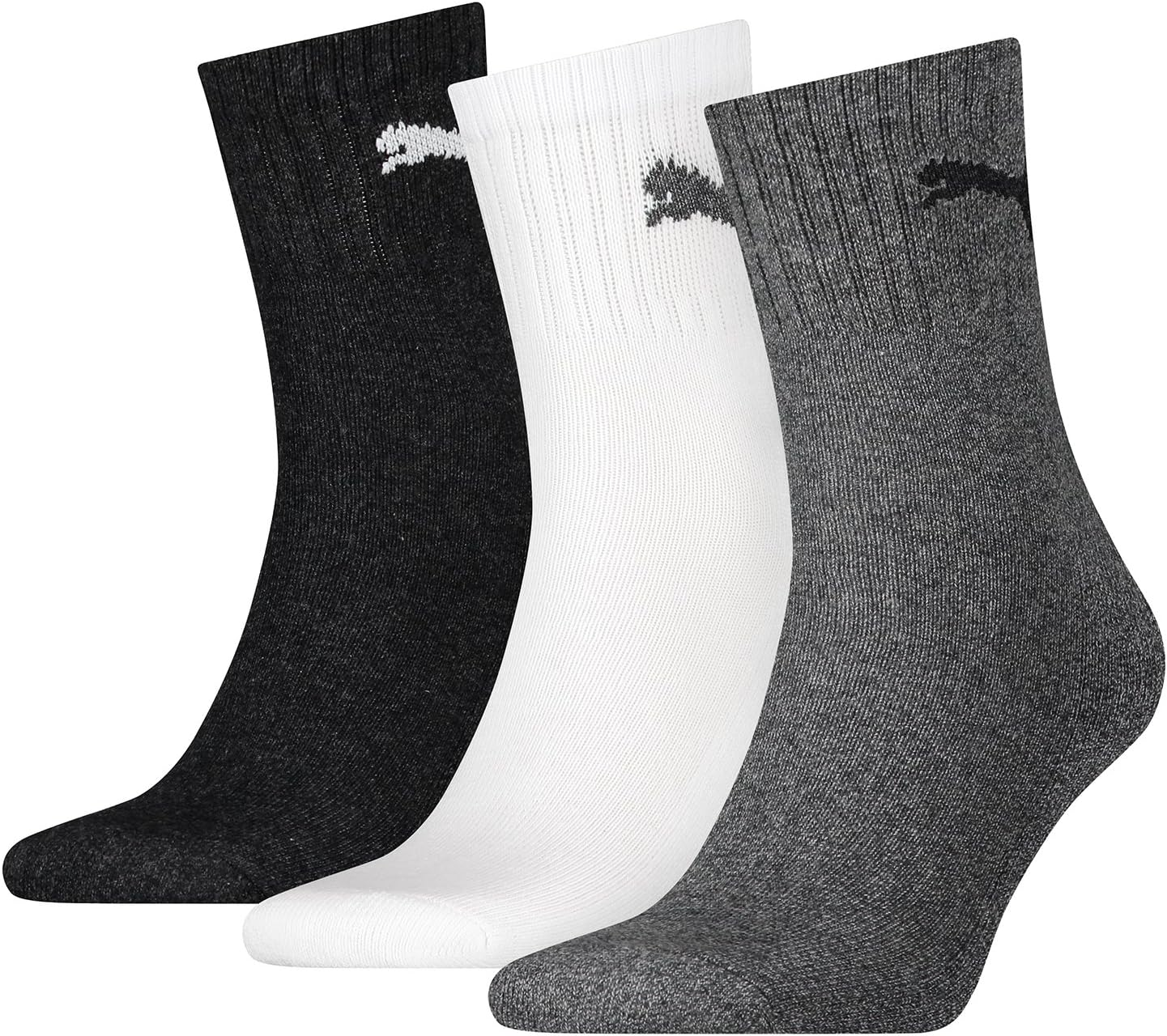 PUMA Unisex Adult'S Short Crew Socks (3 Pack)