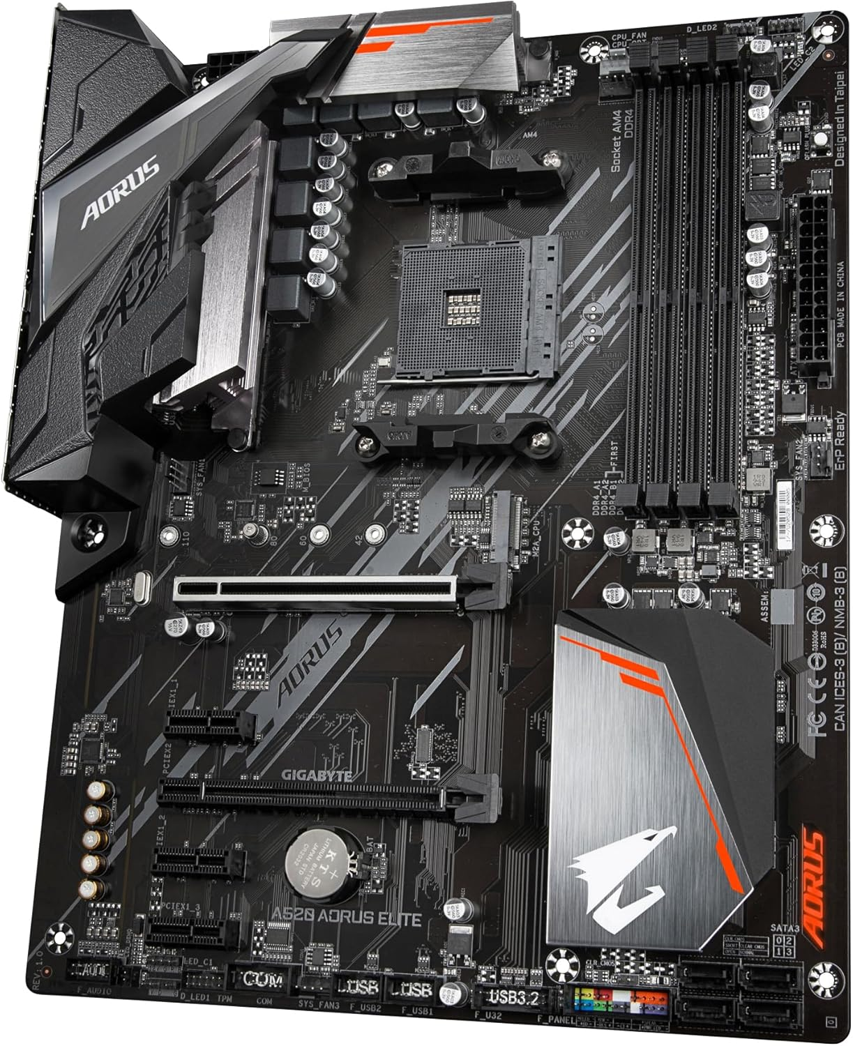 Gigabyte A520 Aorus AMD ATX Motherboard image number 3