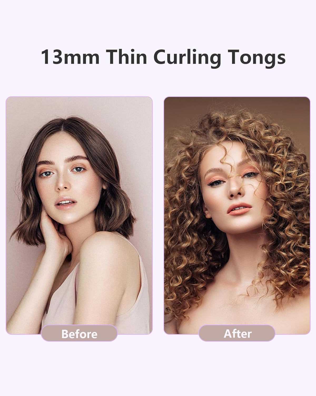 MELYDO 1/2 Inch Curling Iron Wand image number 1