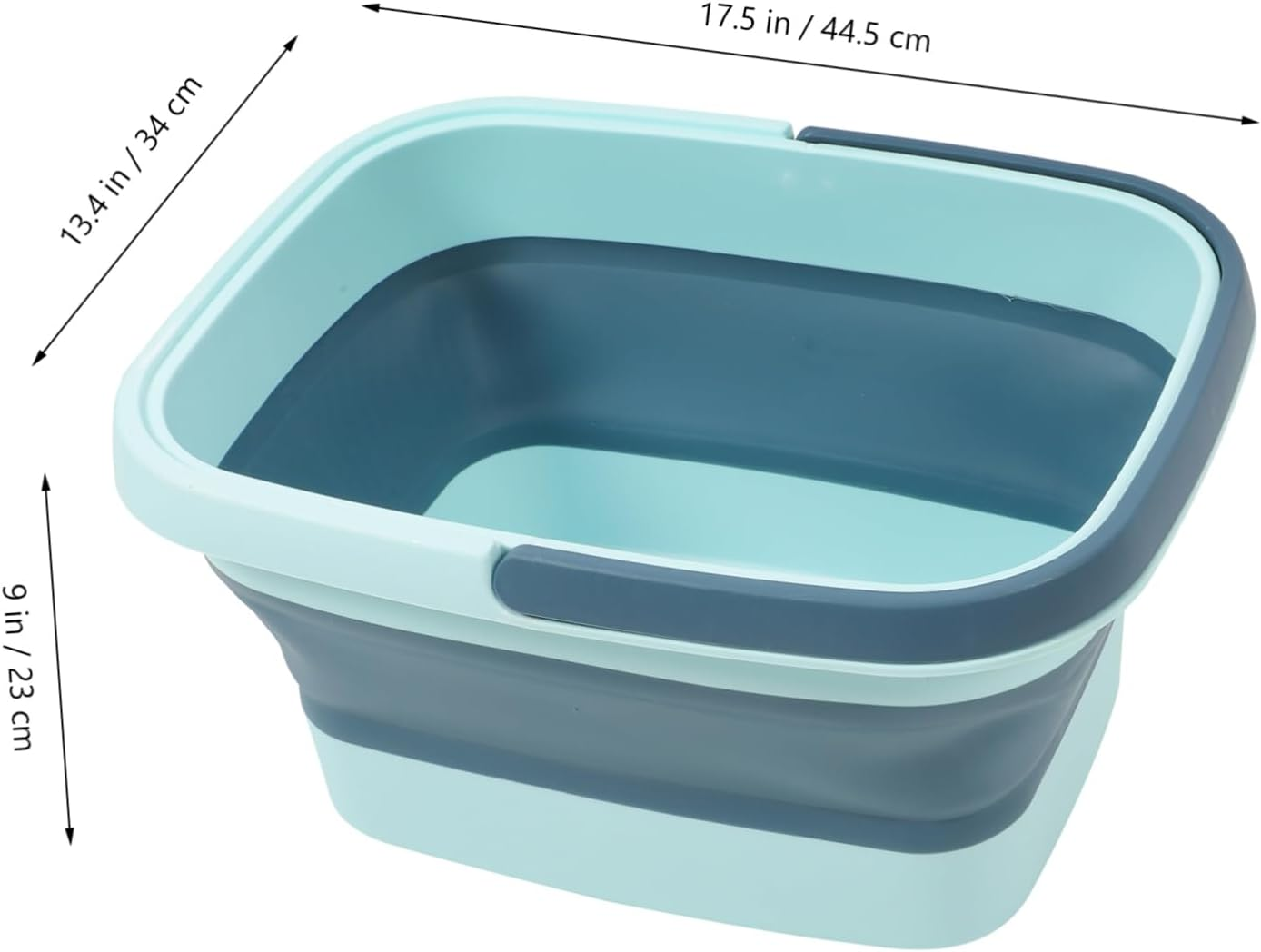 OHPHCALL Collapsible Foot Bath Bucket Portable Foot Basin Space-Saving Home Multi-Functional for Living Room image number 4