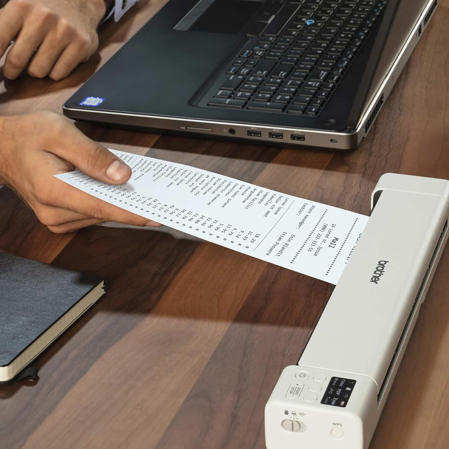 Brother DS940DW Wireless A4 Portable Sheetfeed Color Document Scanner image number 1