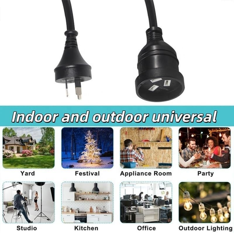 XINYUICEAN 3 Pack 10A to 15A Power Adapter Cord - Heavy Duty Waterproof Electric Vehicle Charging Cable for EV, RV, Camper, Van & Trailer, Portable Car Adapter Accessory