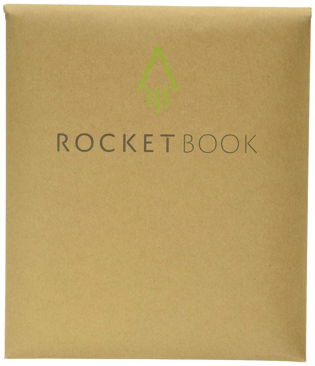 Rocketbook Smart Notebook Folio Cover - 100% Recyclable, Biodegradable Cover with Pen Holder, Magnetic Clasp & Inner Storage - Mars Sand Tan, Executive Size (6" X 8.8") image number 1