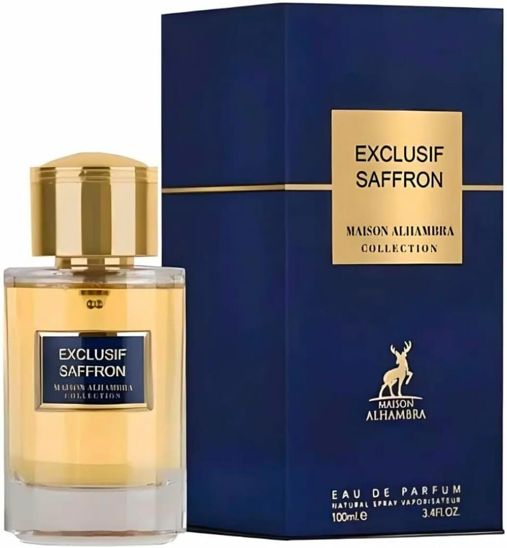 Exculsif Saffron by Maison Alhambra for Unisex - 3.4 Oz EDP Spray