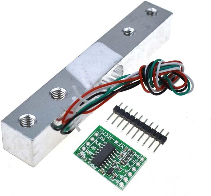 1KG 5KG 10KG 20KG Load Cell Weight Sensor HX711 AD Module Electronic Scale Aluminum Alloy Weighing Pressure Sensor (1Set 1KG) image number 2