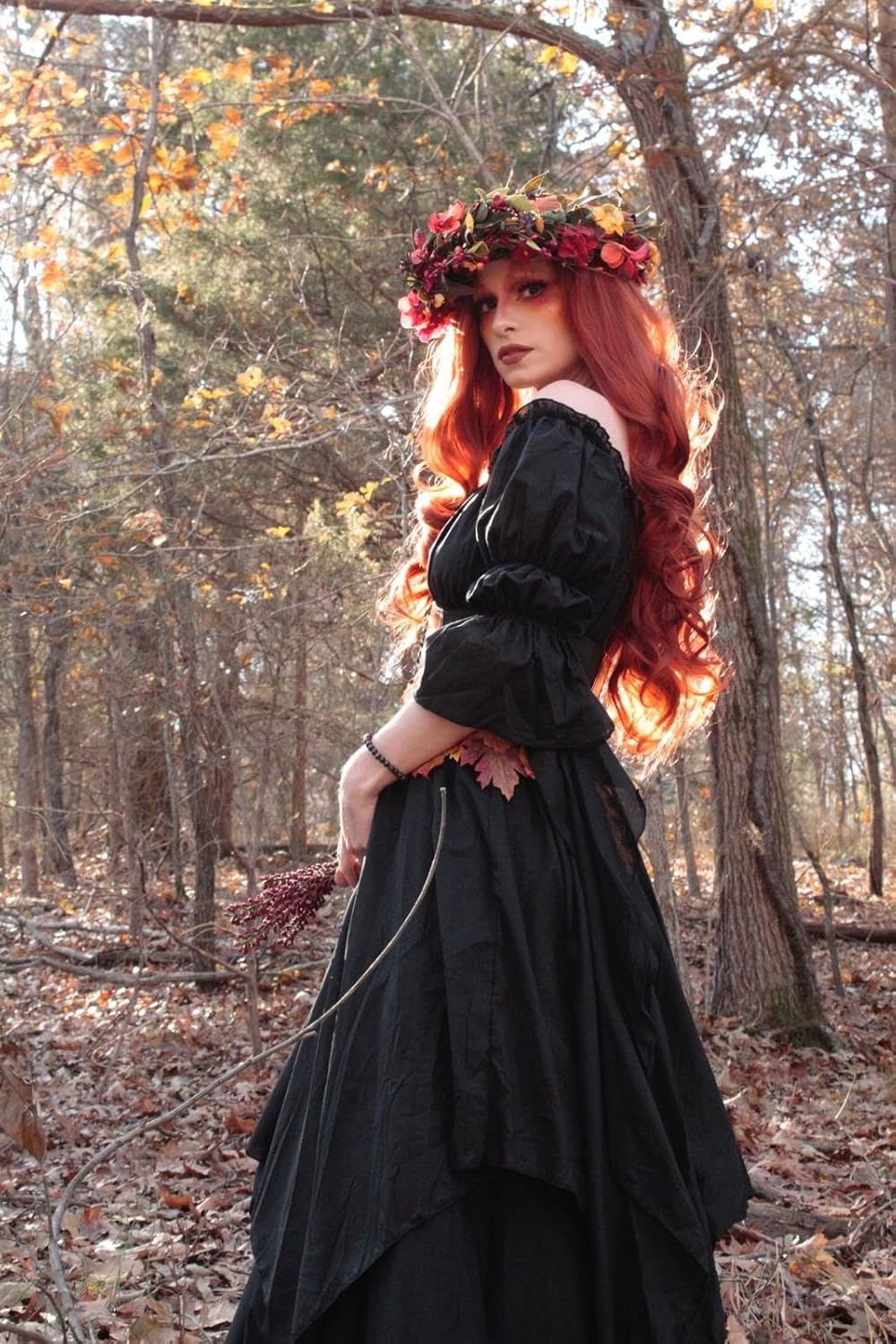 Medieval Costume Dress Renaissance Dress Halloween Costumes for Women image number 6