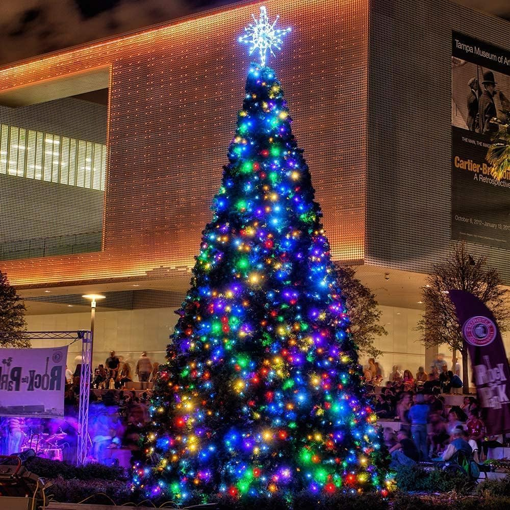 Christmas Lights 30M 300Led,Waterproof Christmas String Lights with 8 Modes Dimmable,Multi Colour LED Fairy Lights for Xmas Holiday Party Wedding,Halloween Decor Outdoor image number 3