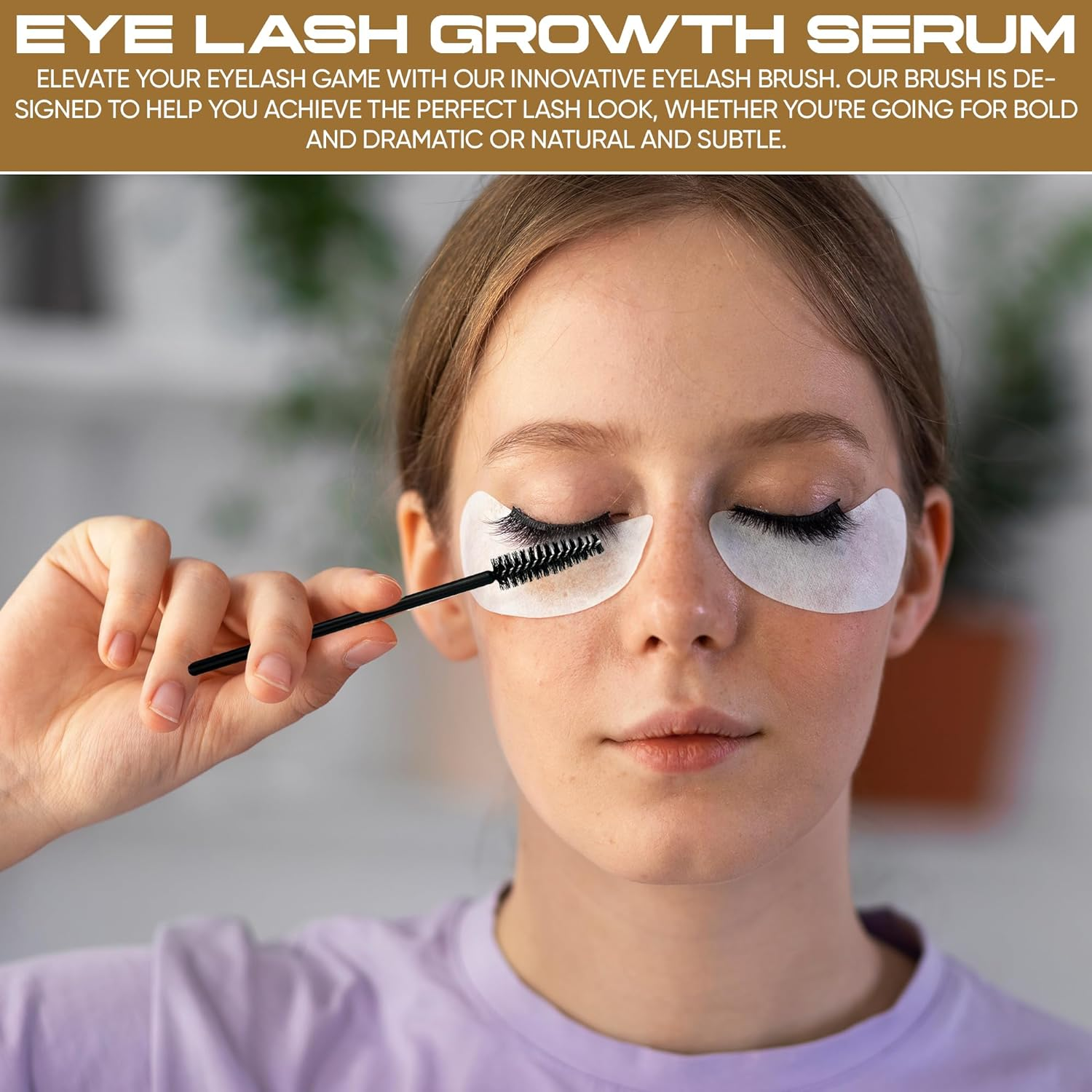 Organic Castor Oil Hexane Free - Pure Cold Pressed | Hair & Lash Serum Hair Growth Serum Castor Oil Pack | Cuticle & Body Curly Hair Products | Pure Caster Eyelash Serum Beard Hair Growth | Hair Growth & Massage | Eyelash and Cuticle Kit 5 Pairs | 100Ml image number 3