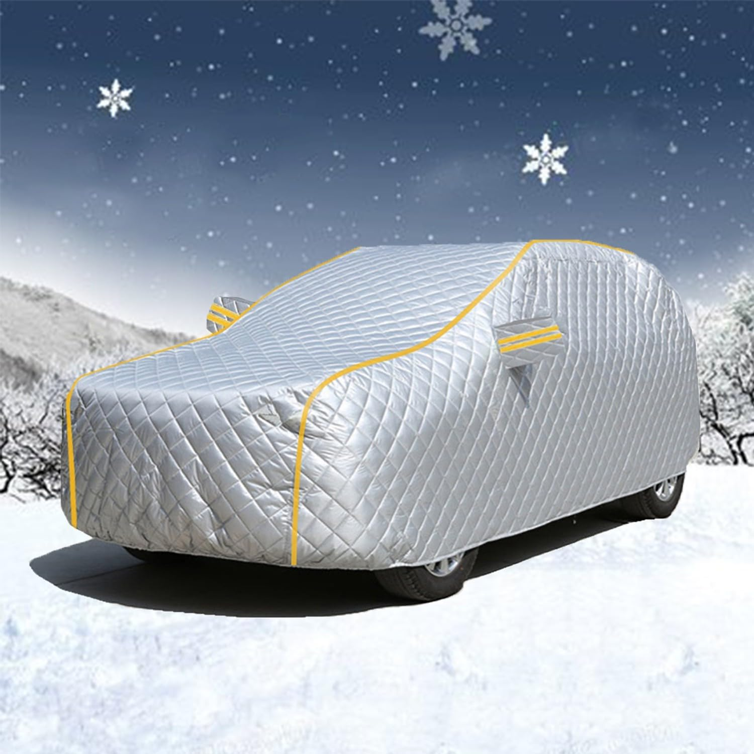 Hail Protector Car Cover for Toyota Kluger Outdoor Anti-Hail Cover, Waterproof Dustproof Snowproof, for Sedans, Suvs, Trucks, and Minivans All-Weather Protection