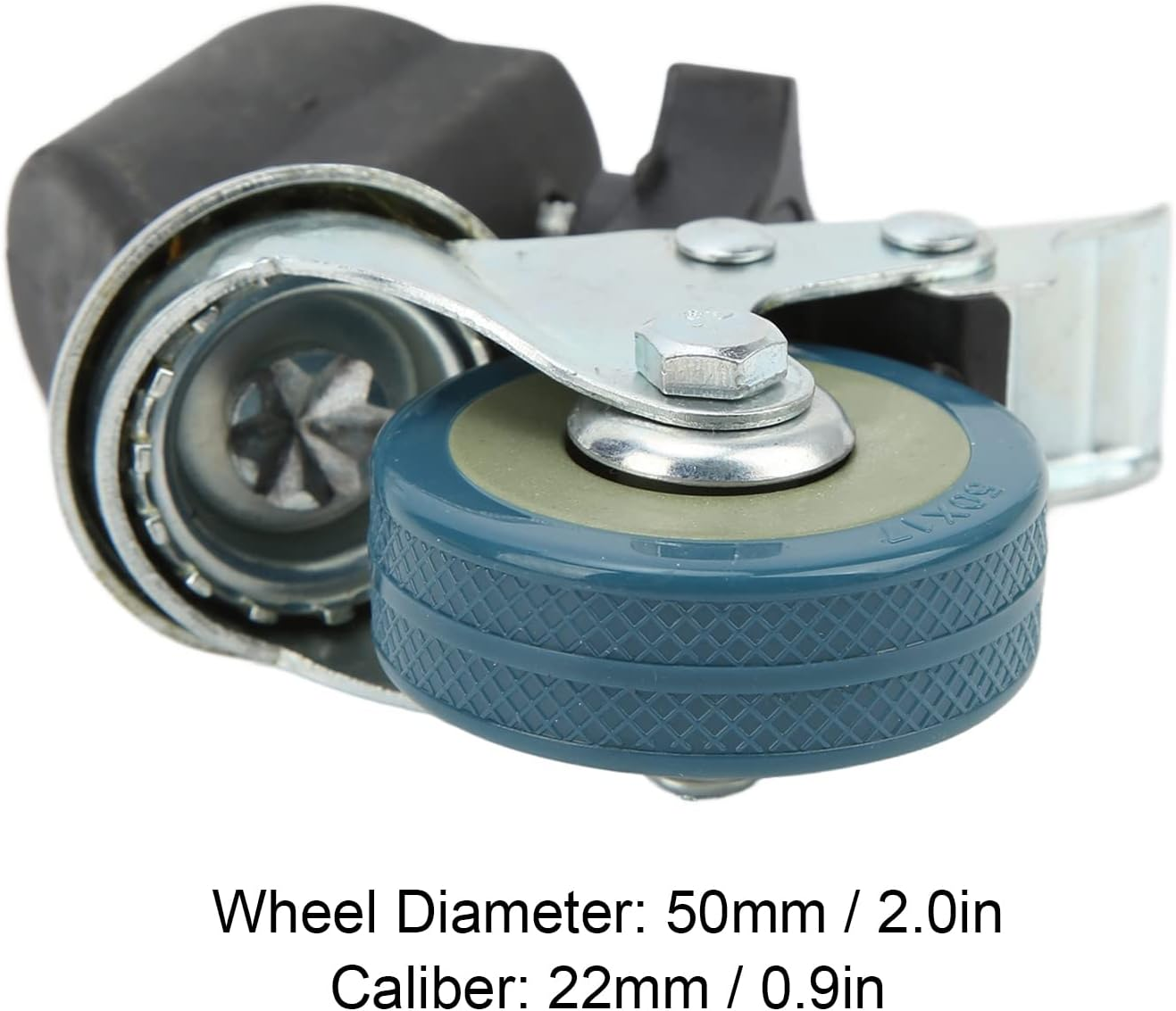 Light Stand Swivel Casters, Universal 22Mm 3Pcs High Hardness Locking Swivel Caster Wheels for Photography Light Stand for Tripods image number 3