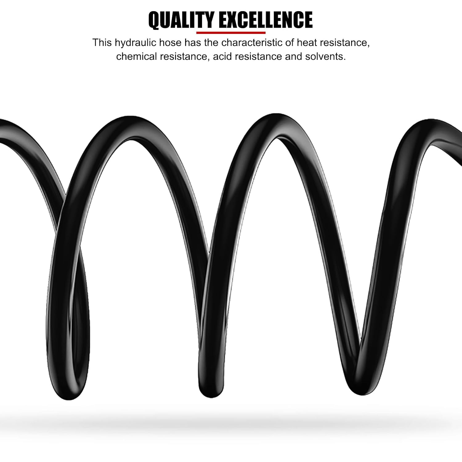 EVTSCAN Hydraulic Pressure Test Kit, with 0 to 600 Bar Pressure Gauge and 4.9Ft High-Pressure Hydraulic Hose, for Machinery, Automotive, Industrial image number 3