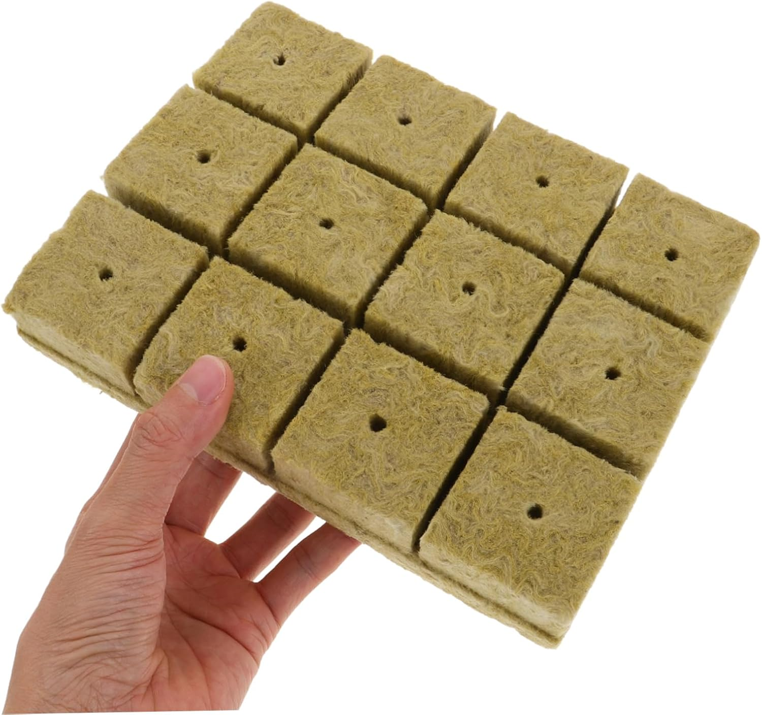 Board Nutrition Block for Hydroponics Growing System Small Cultivation Nursery Block High Water Retention for Herb Growing Kit Indoor and Garden Supplies image number 4