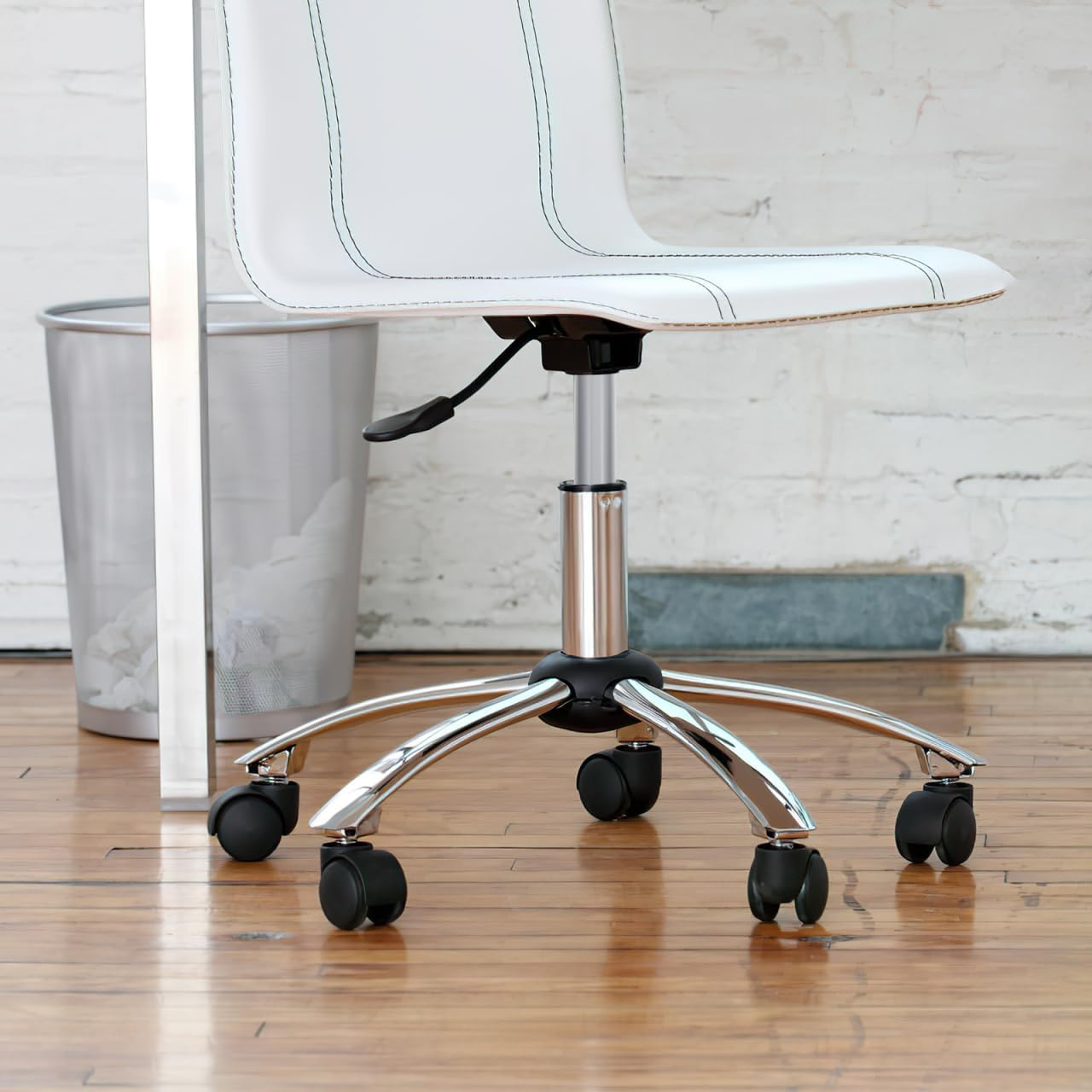 Operitacx Office Chair Cylinder Replacement, 5.0 Inch Heavy-Duty Gas Lift Cylinder Fits Most Chairs, 450 Lbs Universal Size Hydraulic Piston for Office Chairs - Tube Height 18Cm image number 3