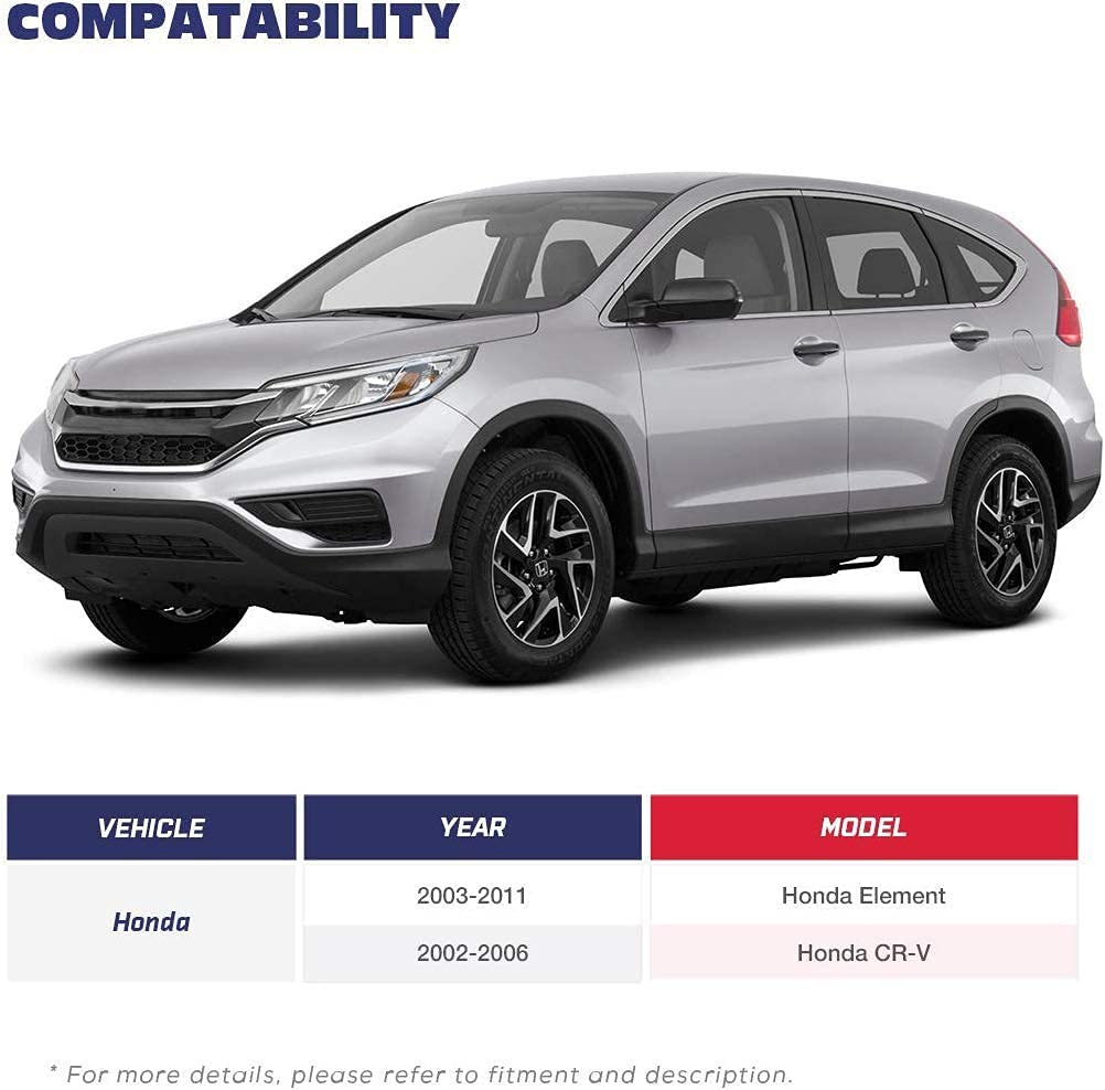 KSP Rear Camber Arms for 2002-2006 CR-V and 2003-2011 Honda Element, Upper Control Rod Adjustable -2&deg; to +4&deg; (Degree) Suspension Kits, 2PC image number 4