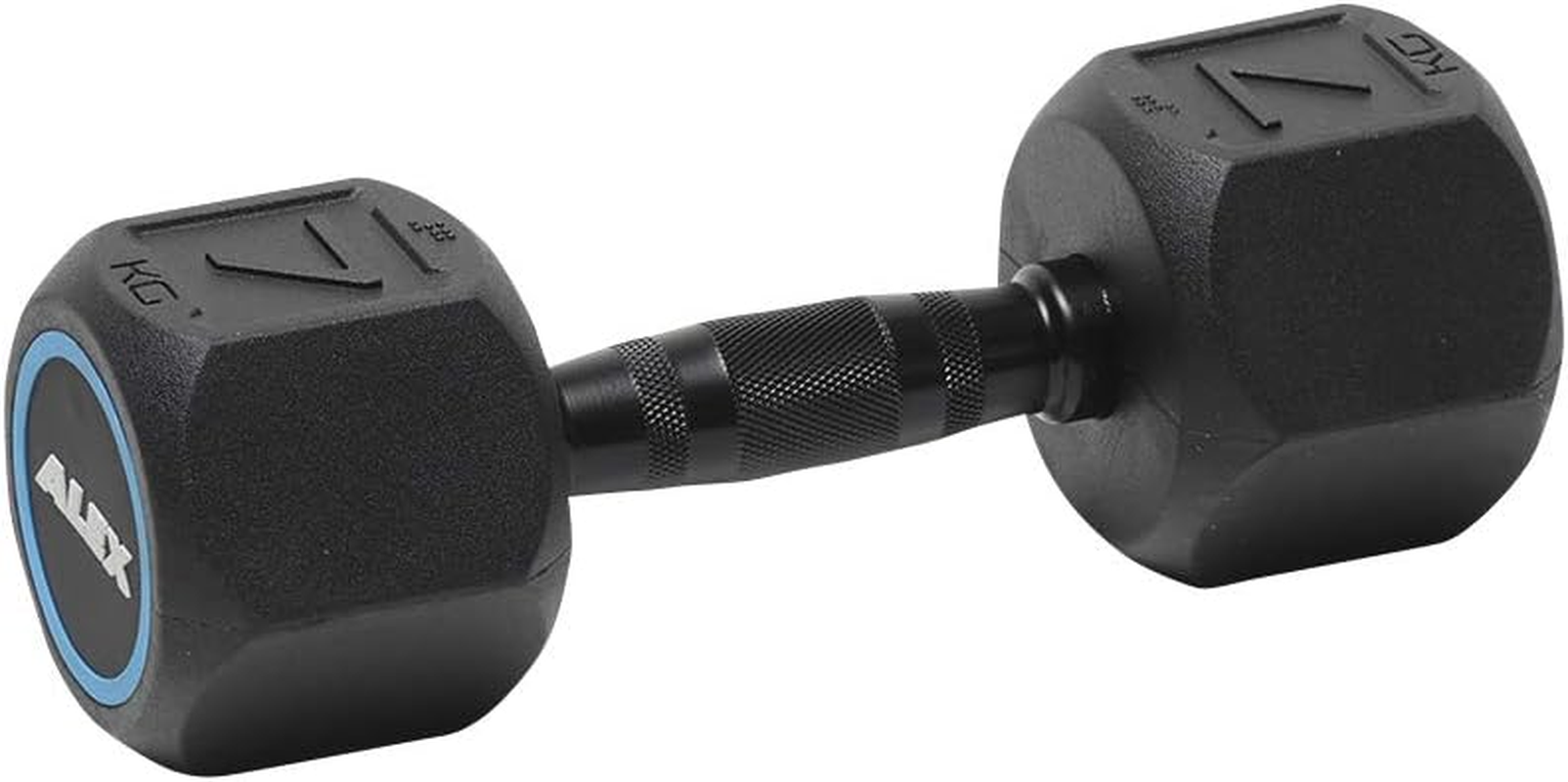 ALEX Rubber HEX Dumbbell image number 3